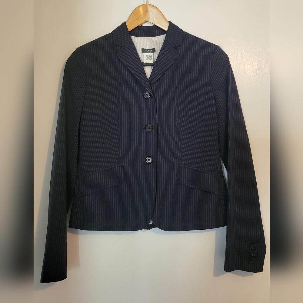 J Crew Blazer Navy Size 2
